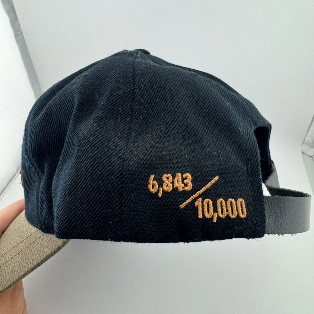 Budweiser Black and Tan‎ Logo Cap Vintage